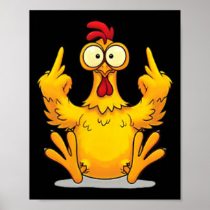 (2 Sides) Don't Like Me F-caw-f Problem Solved Ang Poster