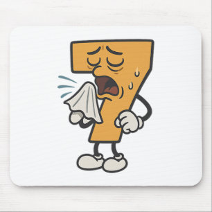 (2 Sides) Funny Sick Seven 67 Costume For Trending Mouse Pad