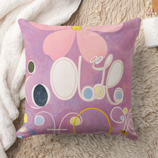 2 Sides of Adulthood | Hilma af Klint | Cushion (Blanket)