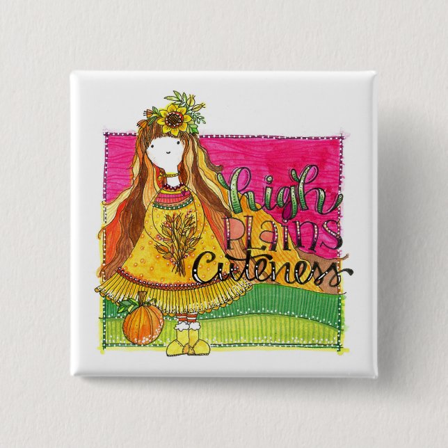 2" Square Button (Front)