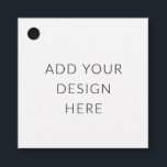 2" Square Tag Printing<br><div class="desc">After editing your template in Corjl download it as a PNG with the 'bleed' option selected. Then upload the front template via the 'Personalise' button above to order printed tags. Add an optional message to the back of the tag.</div>