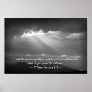 2 Thessalonians 3:3 Poster