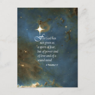2 Timothy 1:7 Postcard