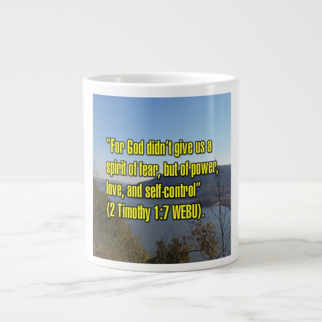 2 Timothy 1:7 WEBU Mug (Front)