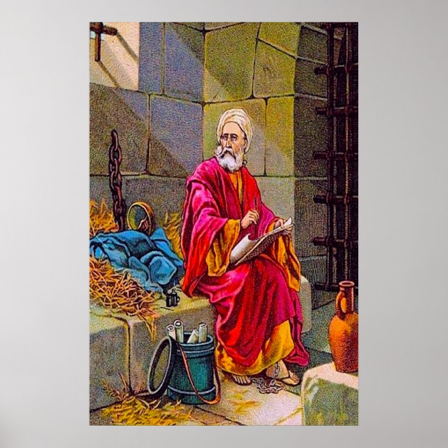 2 Timothy 4:6-8 I Have Finished the Course poster (Front)