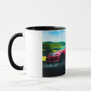 2 tone 2000"s sports car classic coffee mug