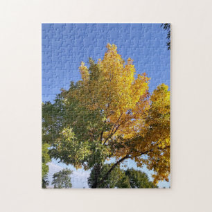 2 Tone Tree Jigsaw Puzzle