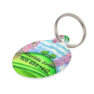 2 Trees  Pet Tag