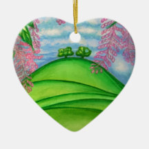 2 Trees & the Macadamia Flowers Painting