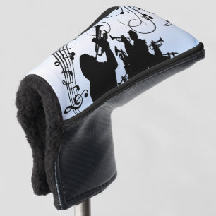 #2 Trumpet Section Blue Music Golf Head Cover
