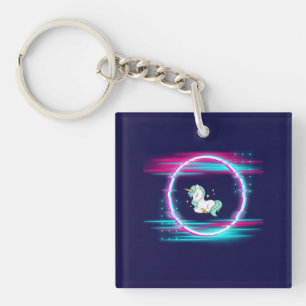 2.Unicorn Love    Key Ring