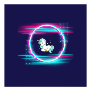 2.Unicorn Love  Photo Print