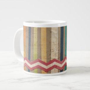 2-Up Paper Fences II Large Coffee Mug