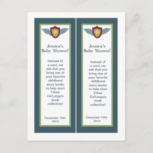 2 Vintage Aeroplane Bookmarks Invitation Postcard