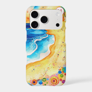 *~* 2 Watercolor Sea Beach Umbrella Sand