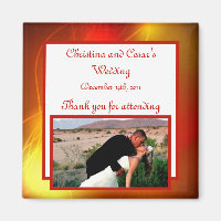 2"x2" Announcement Magnet Moroccan Lantern