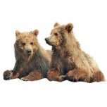 2"x3" Sculpture of grizzly bear cubs Standing Photo Sculpture<br><div class="desc">2"x3" Sculpture of grizzly bear cubs   Created by bearsandmore</div>