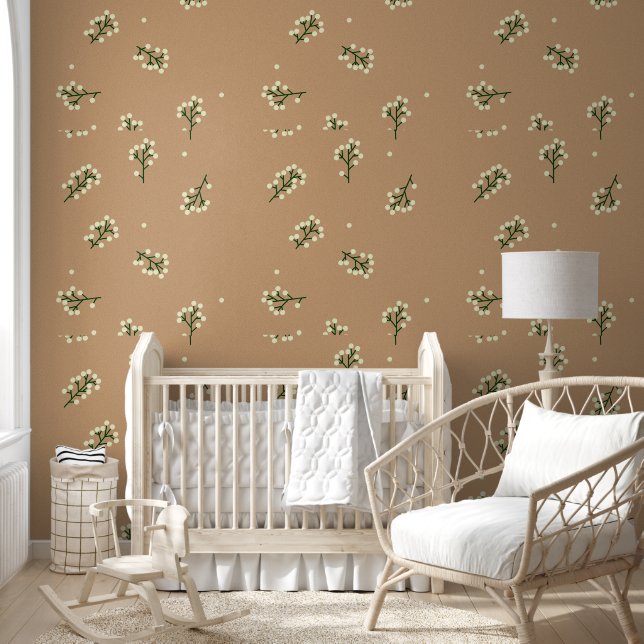 2' x 12' Boho Berries Patterned Wallpaper (Kids)