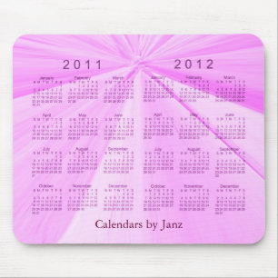 2 Year Calendar 2011-2012 Mouse Pad