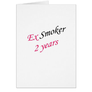 2 year ex-smoker