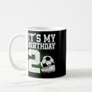2 Year Old Soccer Boy Its My 2nd Birthday Soccer B Coffee Mug