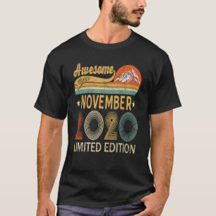 2 Years Old Gifts Awesome Since November 2020 2nd  T-Shirt