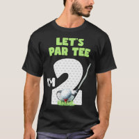 2 Years Old Golf Theme 2Nd Birthday Sport Party
