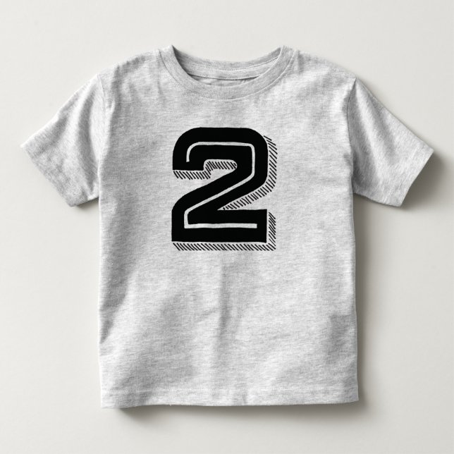 2 Years Old Toddler T-Shirt (Front)