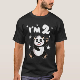 2 Years Panda Children'S Panda Bear 2Nd T-Shirt