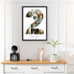 2 Years Together Photo Collage Wedding Anniversary Poster<br><div class="desc">2nd Wedding Anniversary Photo Collage | 2 Years Together Custom Keepsake Celebrate two years of love, laughter, and memories with this personalised “2 Years Together” photo collage by The Arty Apples. Featuring 11 spaces for your favourite photos, this beautifully arranged keepsake captures the highlights of your second year together —...</div>