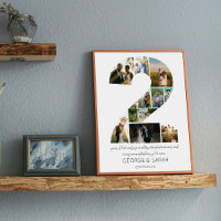 2 Years Together Photo Collage Wedding Anniversary