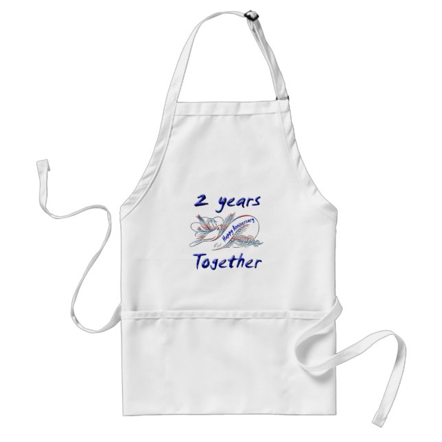 2 Years Together Standard Apron (Front)