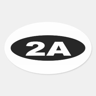 2A sticker (black)