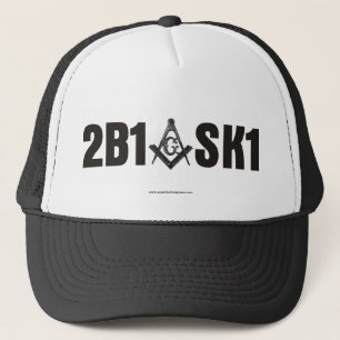 2B1ASK1 - Masonic Trucker Hat