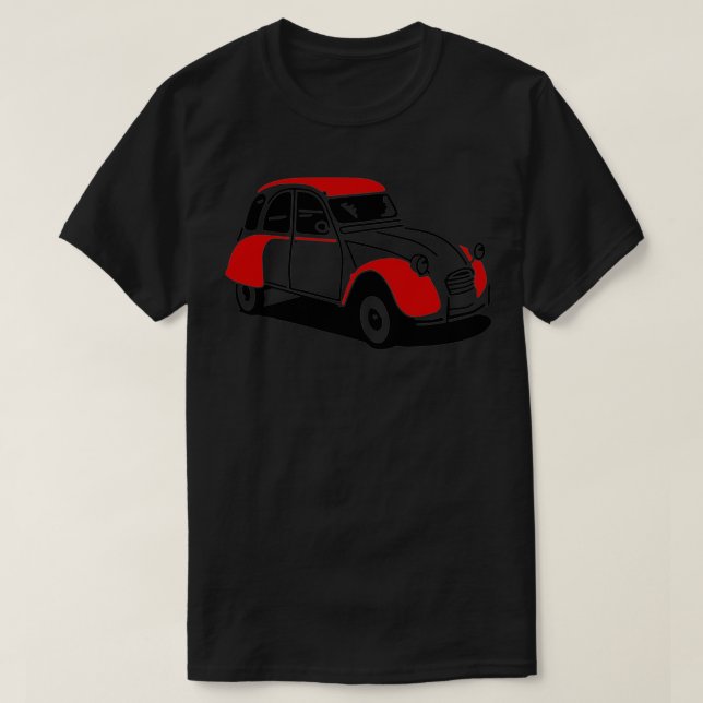 2cv citroen T-Shirt (Design Front)