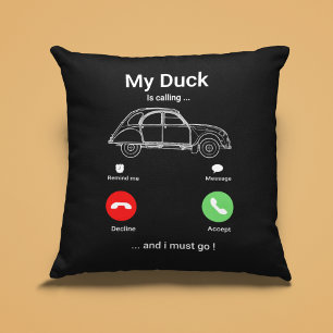 2CV Deux Chevaux Funny  Smartphone Cushion