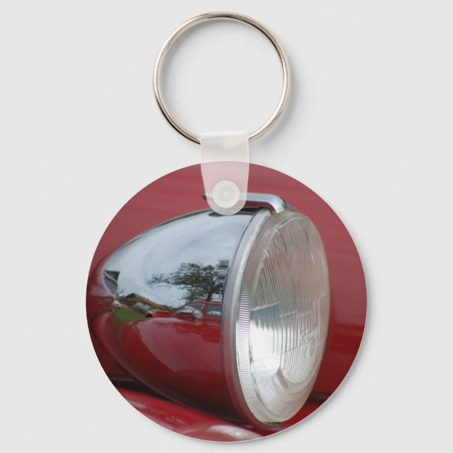 2CV Ente Scheinwerfer Key Ring (Front)