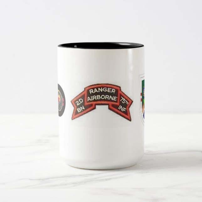 2D BN RANGER 75TH INFANTRY MUG (Center)
