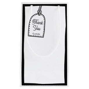 2D Comic Style Party Small Gift Bag