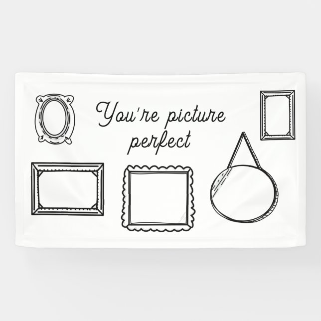 2D Comic Style Photo Booth Background  Banner (Horizontal)