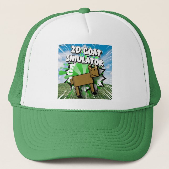 2D Goat Sim Hat (Front)