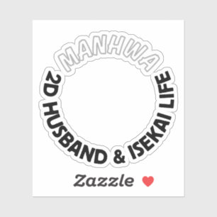 2d husband and isekai life sticker   manhwa sticke