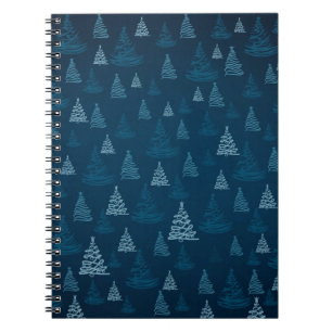 2d illustration. Abstract snowflakes. Holy Christm Notebook