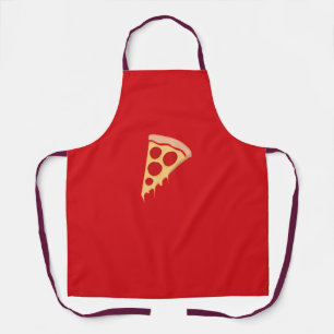 2D pepperoni pizza Apron