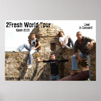 2Fresh World Tour Poster