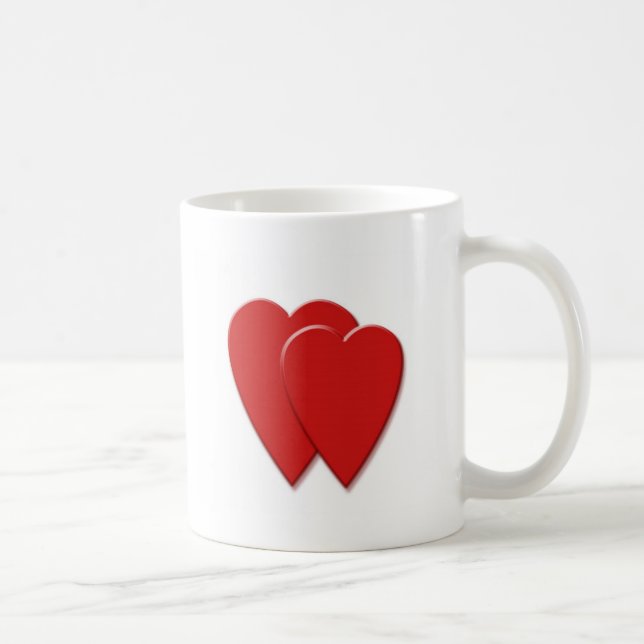 2hearts coffee mug (Right)