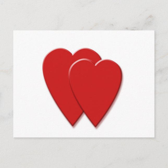 2hearts postcard (Front)
