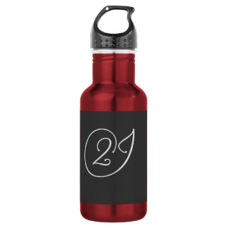 '2J' Logo  532 Ml Water Bottle