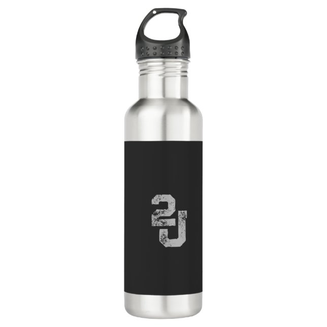 '2J'  Logo 710 Ml Water Bottle (Front)