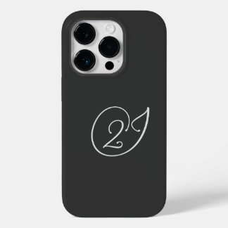 '2J' Logo Case-Mate iPhone 14 Pro Case